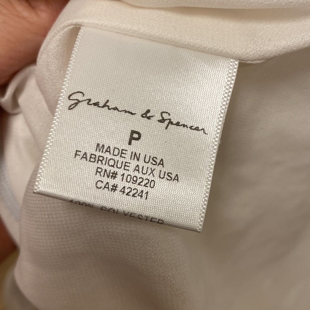 Graham & Spencer Drape Neck Dress Small - Picture 3 of 7